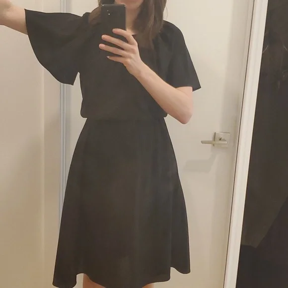 Vintage Black Dress - Picture 3 of 7